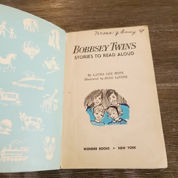 Vintage 1960s Bobbsey Twins Stories To Read Aloud Paperback Book - Picture 7 of 8